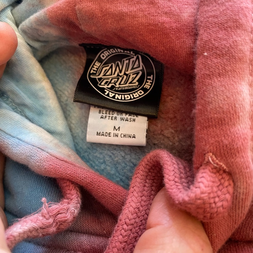 Santa Cruz Tie Dye Hoodie - Picture 7 of 9